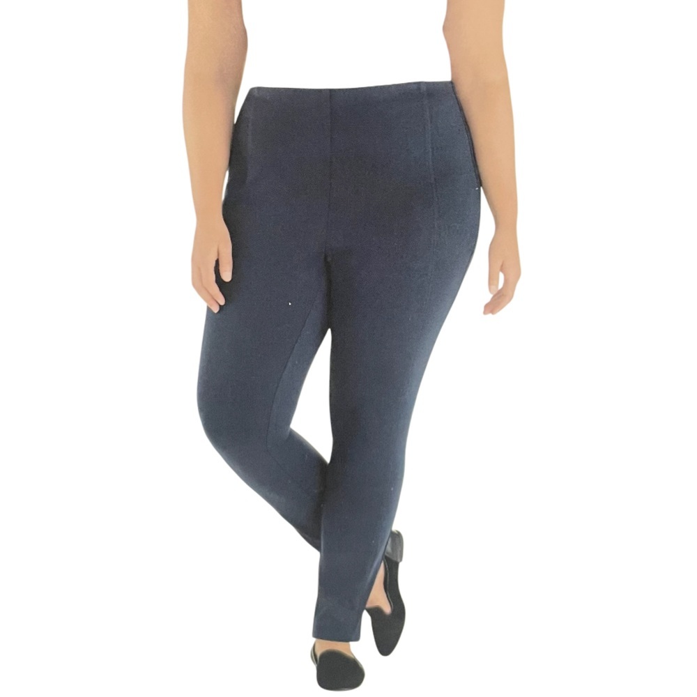 NEW Dalia Plus Navy Blue Dress Legging with Built-in tummy control panel